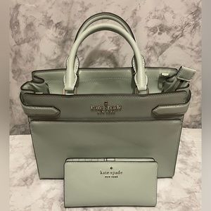Kate Spade New York Staci Medium Satchel With Wallet New